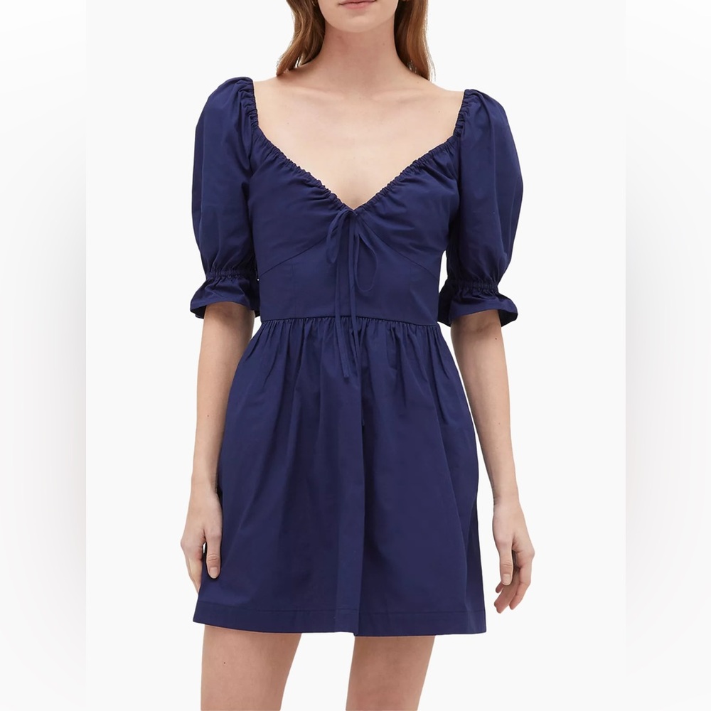 NWT Hill House Ophelia Mini Dress size small in navy